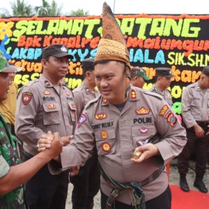 Kapolres Simalungun Lakukan Kunjungan Kerja dan Tatap Muka di Polsek Silau Kahean