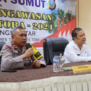 Polres Pematangsiantar Sambut Kunker Itwasda Polda Sumut Dalam Rangka Supervisi Operasi Patuh Toba 2024