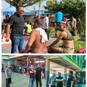 KALAPAS I MEDAN Beserta Jajaran Kontrol Blok Hunian Warga Binaan