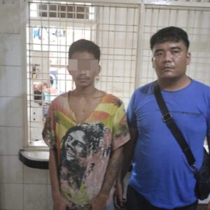 Pelaku Pencurian Uang Air Mineral, Diringkus Polsek Siantar Martoba