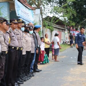 Polres Pematangsiantar Amankan Eksekusi Obyek Tanah Dan Bangunan di Lingkungan Labuang
