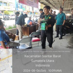 Kasub Sektor Pasar Horas Himbau Para Pedagang Tetap Waspada