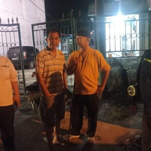 Bhabinkamtibmas Polres Tebing Tinggi Patroli Lingkungan Antisipasi Pencurian