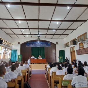 Bahaya Judi Online, Polres Pematangsiantar Sosialisasi di OPMB STT HKBP