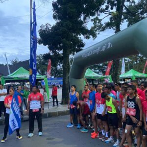 Kapolres Pematangsiantar Lepas Peserta Fun Run Gempita Kemerdekaan RI ke 79