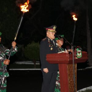 Kapolres Pematangsiantar Pimpin Upacara Kehormatan Dan Renungan Suci DI TMP