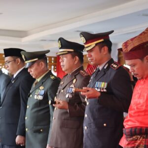 Kapolres Tebing Tinggi Hadiri Upacara Peringatan Detik-detik Proklamasi Kemerdekaan RI ke -79
