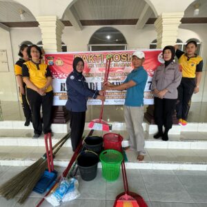 Sambut Hari Jadi Polwan ke – 76, Polwan Polres Pematangsiantar Gelar Bakti Sosial dan Bakti Religi