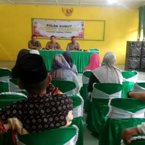Jumat Curhat, Polsek Tebing Tinggi Dengarkan Keluhan Masyarakat