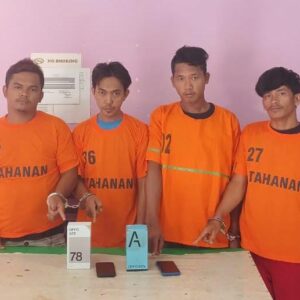 Polsek Perdagangan Resor Simalungun Berhasil Meringkus Komplotan Spesialis Pencurian HP