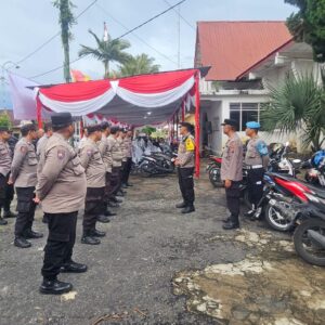 Hari Kedua Pendaftaran Calon Walikota Polres Pematangsiantar Lakukan Pengamanan