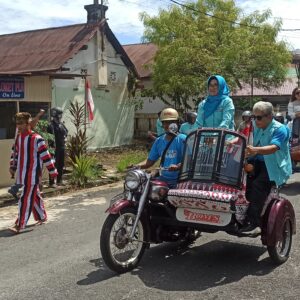 Pendaftar Pertama ke KPU, Susanti-Ronald Usung Tagline ‘Suara Untuk Siantar’
