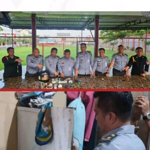 Brantas Halinar, Lembaga Pemasyarakatan Narkotika Kelas IIA Langkat Gelar Razia