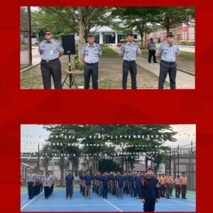 Implementasikan Cinta Tanah Air, Lapas Pemuda Langkat Gelar Upacara Hari Kesadaran Berbangsa dan Bernegara
