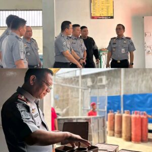 Kepala Lapas Kelas I Medan Kontrol Dapur Sehat dan Pastikan Makanan & Minuman WBP Tersaji dengan Baik