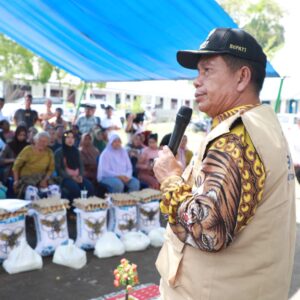 Bupati Simalungun Kunjungi Warga Terdampak Bencana Alam Puting Beliung di Kecamatan Tanah Jawa