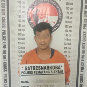 Polres Pematangsiantar Tangkap Residivis Miliki Sabu 1.35 Gram