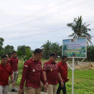 Lakukan Kontrol Keliling, Kepala Lapas Narkotika Kelas IIA Langkat Pantau Kondisi Luar Lapas dan Area Program SAE