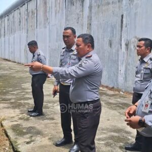 Lakukan Trolling Tembok Branggang, Lapas Narkotika Langkat Pastikan Kondisi Tetap Aman