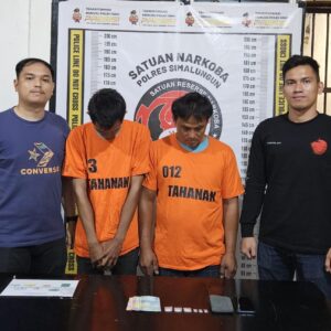 Sat Narkoba Polres Simalungun Bekerja Keras Ungkap Kasus Peredaran Sabu, Dua Tersangka Dibekuk