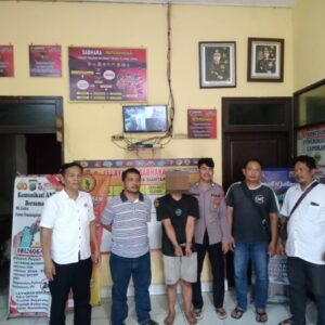 Polsek Siantar Barat Amankan Pelaku Jambret dari Amukkan Warga