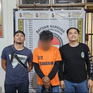 Sat Narkoba Polres Simalungun Kembali Beraksi, Ringkus Pengedar di Gunung Maligas, Ada Sabu 3,84 gram