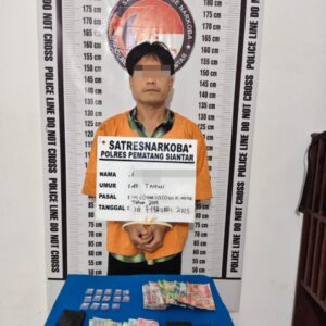 Dua Orang Pengedar Sabu Lorong 7 Parluasan, Berhasil Diamankan Polres Pematangsiantar