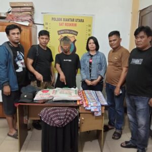 Pelaku Pencurian Barang dari Toko Berhasil Ditangkap Polsek Siantar Utara