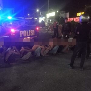 Polres Pematangsiantar Amankan 16 Remaja Hendak Tawuran