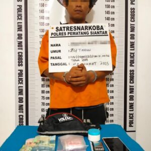 Polres Pematangsiantar Gagalkan Peredaran Sabu di Jalan Parapat