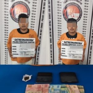 Narkoba Musuh Bersama, Polres Pematangsiantar Gagalkan Peredaran Narkoba di Jalan Nagur