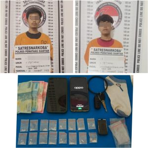 Polres Pematangsiantar Berhasil Tangkap Dua Pengedar Sabu Asal Simalungun