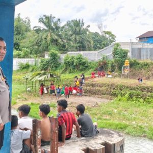 Perayaan Religi Bagi Umat Hindu, Polsek Siantar Timur Laksanakan Pengamanan Ibadah Thaipusam di Kuil