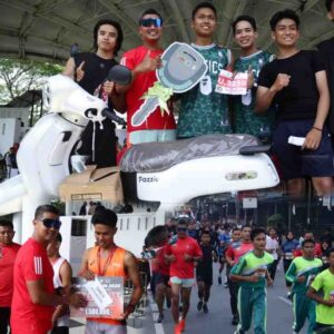 Semarak HUT TNI ke-80, Danrem 022/PT Lepas Ribuan Peserta Fun Run Kodim 0208/Asahan
