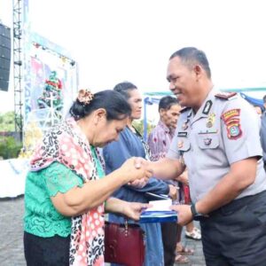 Rayakan Natal Bersama! Kapolres Simalungun Hadiri Perayaan Natal Pemkab, Perkuat Kerukunan Umat Beragama di Bumi Habonaron do Bona