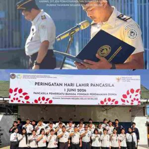 Peringati Hari Lahir Pancasila 2026, Rutan Kelas IIB Balige Teguhkan Komitmen Mengamalkan Nilai-Nilai Pancasila