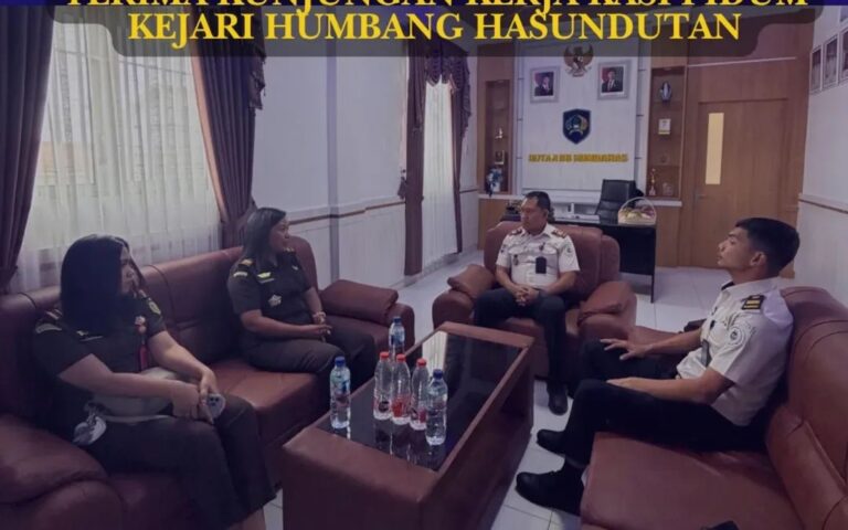 Karutan Humbang Hasundutan Terima Kunjungan Kerja Kasi Pidum Kejari Humbang Hasundutan