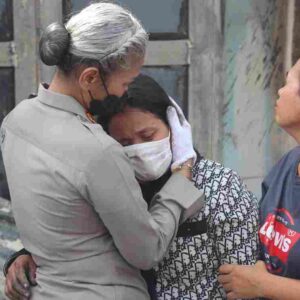 Kapolres Pematangsiantar Turun Langsung Pengecekan TKP Kebakaran Kios di Pasar Dwikora Parluasan