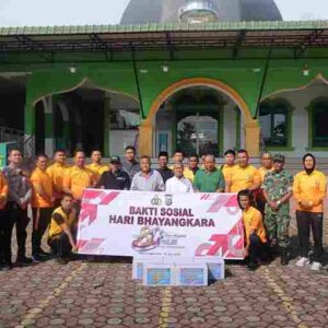 Sambut HUT Bhayangkara ke 80 Tahun 2026, Polres Pematangsiantar Gelar Baksos di Gereja HKI dan Masjid Al-hidayah Melanthon Siregar