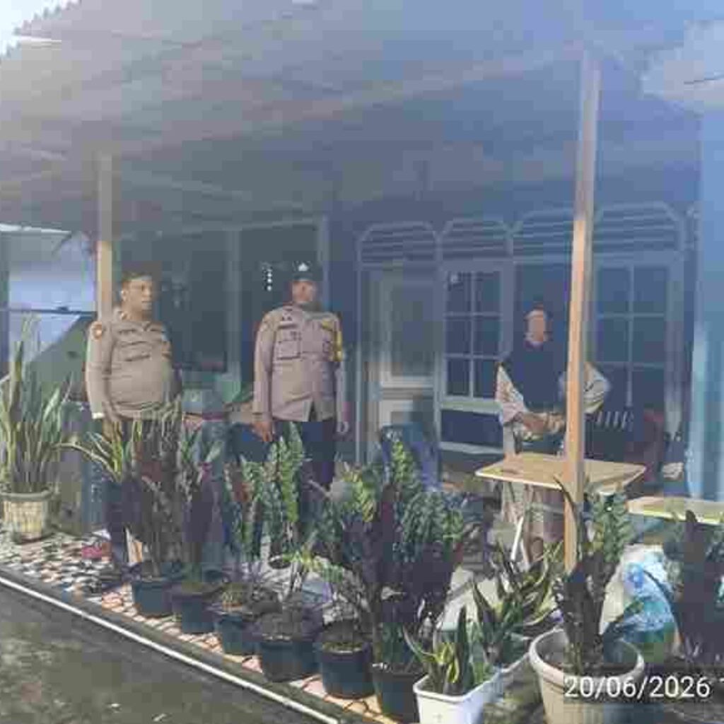 Tinjut Laporan CC 110, Polsek Siantar Selatan Cek TKP Dugaan KDRT