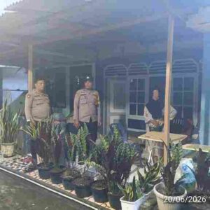 Tinjut Laporan CC 110, Polsek Siantar Selatan Cek TKP Dugaan KDRT