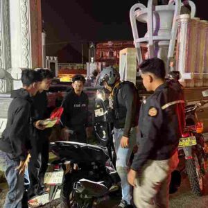Polres Pematangsiantar Laksanakan Patroli Rutin Antisipasi Balap Liar, Knalpot Brong dan Tawuran