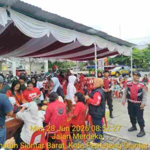 Sat Samapta Polres Pematangsiantar Laksanakan Patroli R4 dan Gatur Lalin AntisipasI 3C