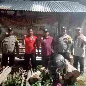 Laksanakan Saling, Polsek Siantar Marihat Himbau Petugas Jaga Pos Kamling