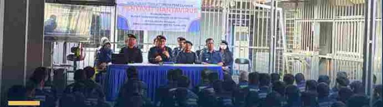 Rutan Tanjung Gandeng Dinkes Tabalong Sosialisasikan Pencegahan Hantavirus Kepada Warga Binaan