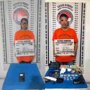 Gagalakan Peredaran Narkoba, Polres Pematangsiantar Amankan Dua Pemilik Sabu 6,69 Gram