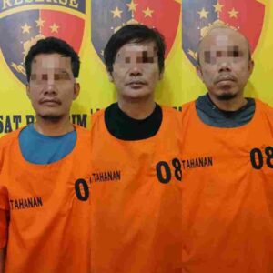 Polres Pematangsiantar Lakukan Penahanan 3 Tersangka Baru kasus”Jaka Malau”di Taman Bunga