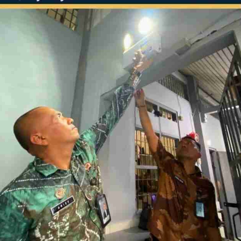 Pengecekan Genset Jadi Langkah Preventif Rutan Tanjung Hadapi Ganguan Listrik