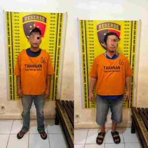 Polres Pematangsianțar Berhasil Amankan Dua Penadah Emas Batangan Curian di Madina