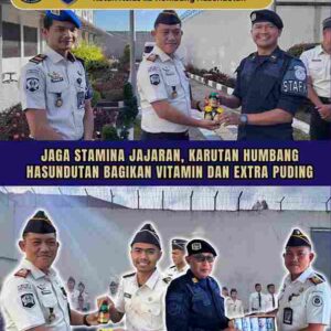 Jaga Stamina Jajaran, Karutan Humbang Hasundutan Bagikan Vitamin Dan Extra Puding